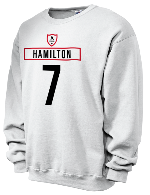 Home Jersey Dougie Hamilton Unisex Crewneck Sweatshirt | Swagsta