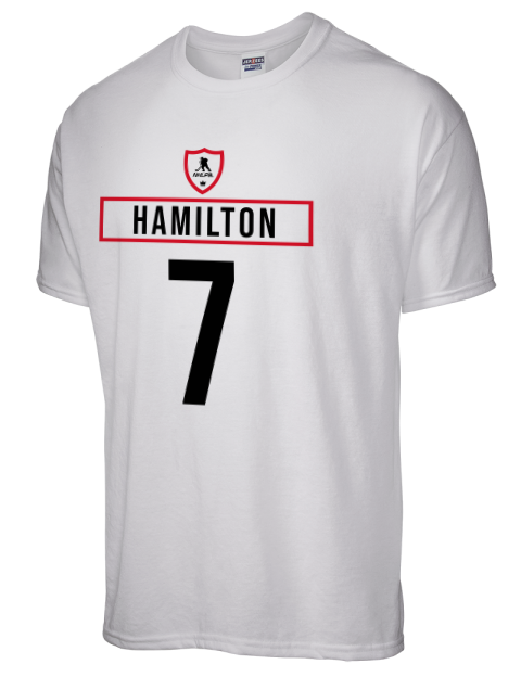 Home Jersey Dougie Hamilton Dri-Power Unisex T-Shirt | Swagsta