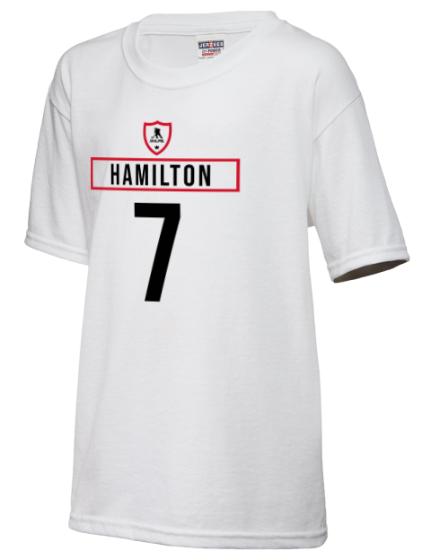 Home Jersey Dougie Hamilton Youth T-Shirt | Swagsta