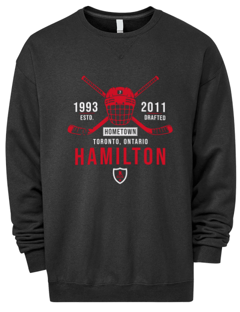 Heritage Dougie Hamilton Premium Unisex Crewneck Sweatshirt | Swagsta