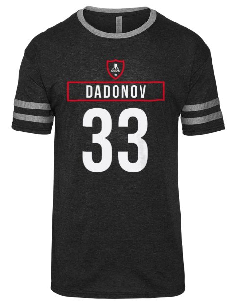 Away Jersey Evgenii Dadonov Men's Tri-Blend T-Shirt | Swagsta