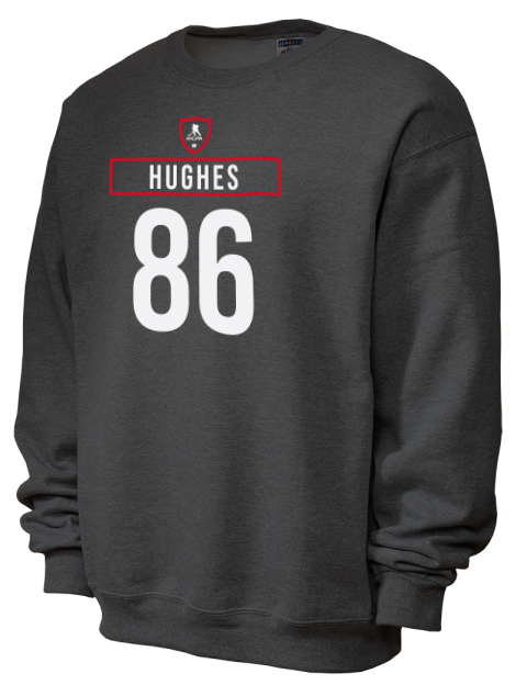 Away Jersey Jack Hughes Unisex Crewneck Sweatshirt | Swagsta