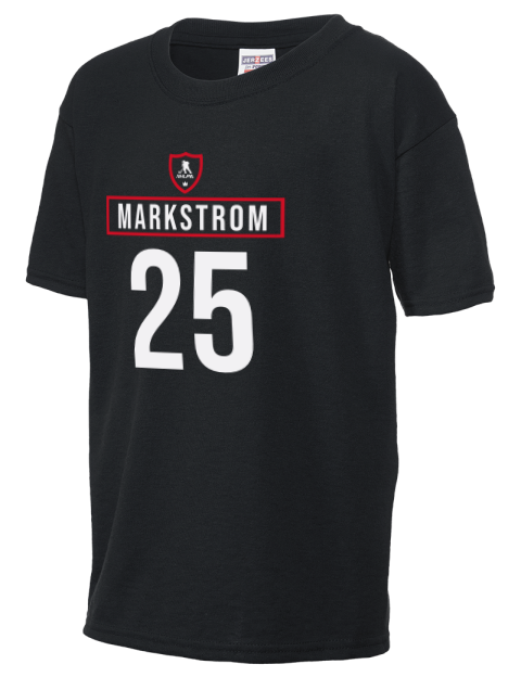 Away Jersey Jacob Markstrom Youth T-Shirt | Swagsta
