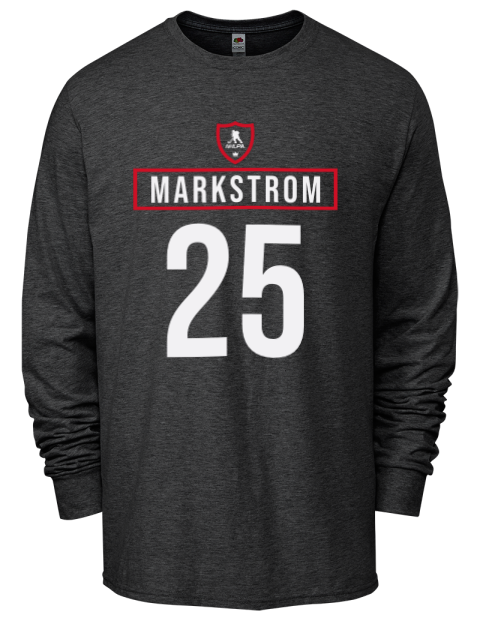 Away Jersey Jacob Markstrom Men's Long-Sleeve T-Shirt | Swagsta