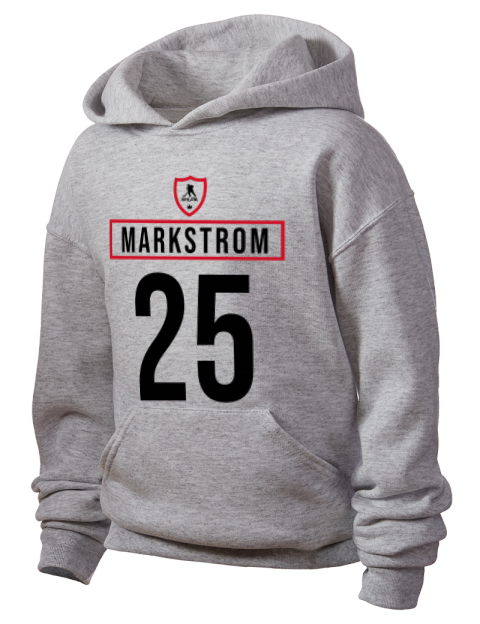 Home Jersey Jacob Markstrom Youth Hooded Sweatshirt | Swagsta