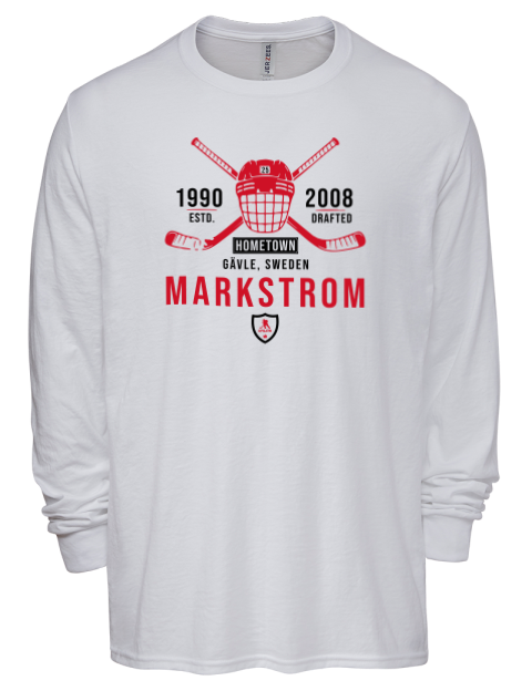 Classic Heritage Jacob Markstrom Men's Premium Blend Long Sleeve-T-Shirt | Swagsta