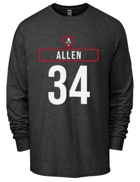 Away Jersey Jake Allen Men's Long-Sleeve T-Shirt | Swagsta