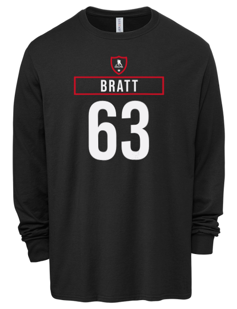 Away Jersey Jesper Bratt Men's Premium Blend Long Sleeve-T-Shirt | Swagsta