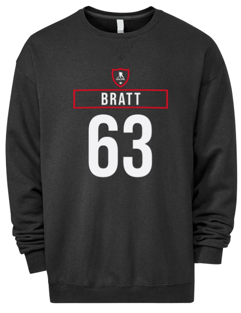 Away Jersey Jesper Bratt Premium Unisex Crewneck Sweatshirt | Swagsta