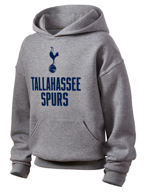 Stacked Tallahassee Spurs Youth Hooded Sweatshirt | Swagsta