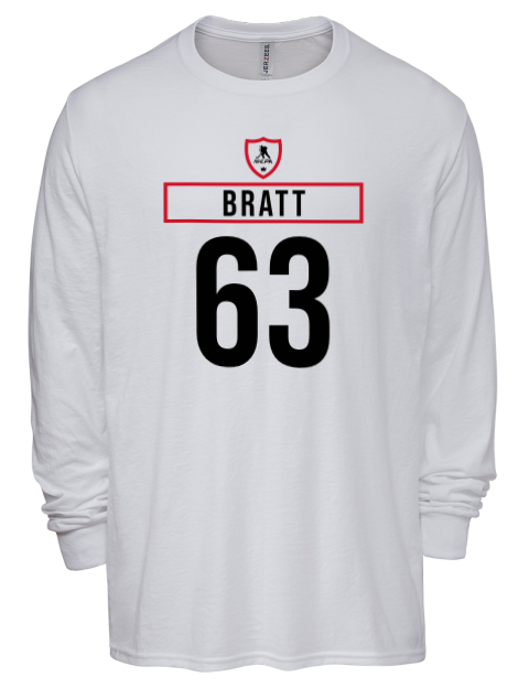 Home Jersey Jesper Bratt Men's Premium Blend Long Sleeve-T-Shirt | Swagsta