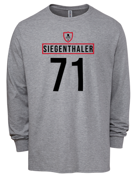 Home Jersey Jonas Siegenthaler Men's Premium Blend Long Sleeve-T-Shirt | Swagsta