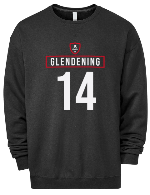 Away Jersey Luke Glendening Premium Unisex Crewneck Sweatshirt | Swagsta
