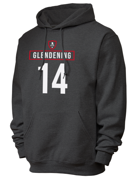 Away Jersey Luke Glendening Unisex Hooded Sweatshirt | Swagsta