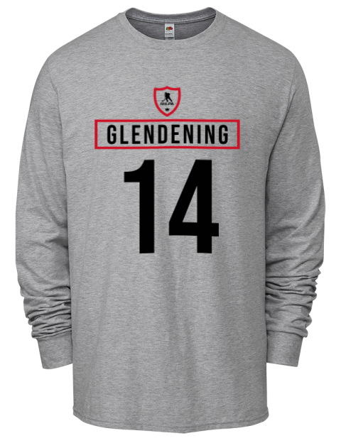 Home Jersey Luke Glendening Men's Long-Sleeve T-Shirt | Swagsta