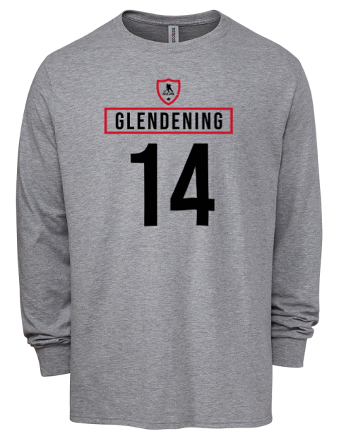 Home Jersey Luke Glendening Men's Premium Blend Long Sleeve-T-Shirt | Swagsta