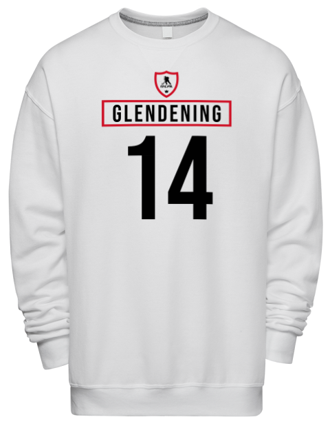 Home Jersey Luke Glendening Premium Unisex Crewneck Sweatshirt | Swagsta