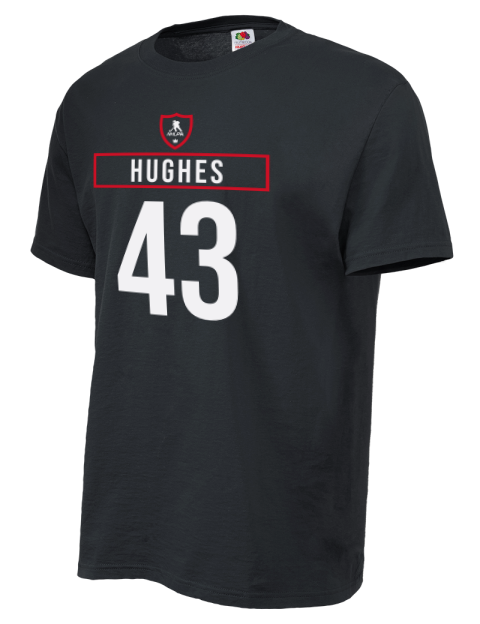Away Jersey Luke Hughes Unisex T-Shirt | Swagsta