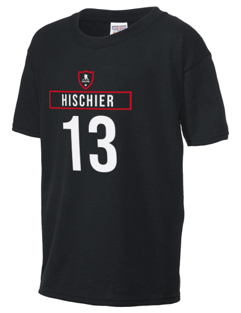 Away Jersey Nico Hischier Youth T-Shirt | Swagsta