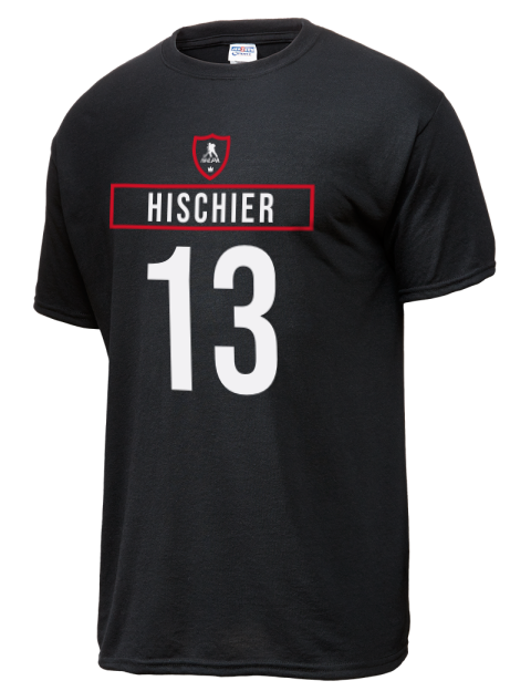 Away Jersey Nico Hischier Dri-Power Unisex T-Shirt | Swagsta