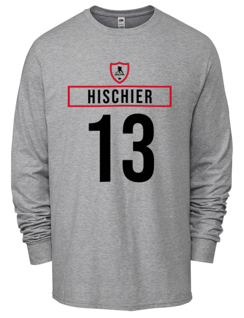 Home Jersey Nico Hischier Men's Long-Sleeve T-Shirt | Swagsta