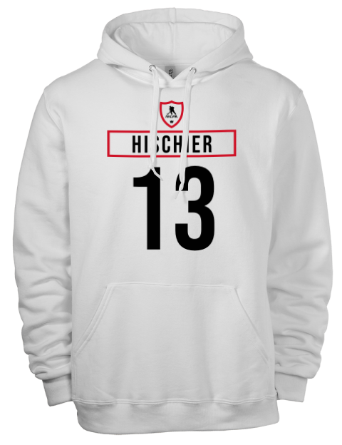 Home Jersey Nico Hischier Eco Premium Unisex Hooded Sweatshirt | Swagsta