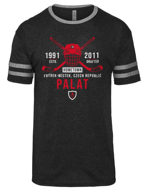Heritage Ondrej Palat Men's Tri-Blend T-Shirt | Swagsta