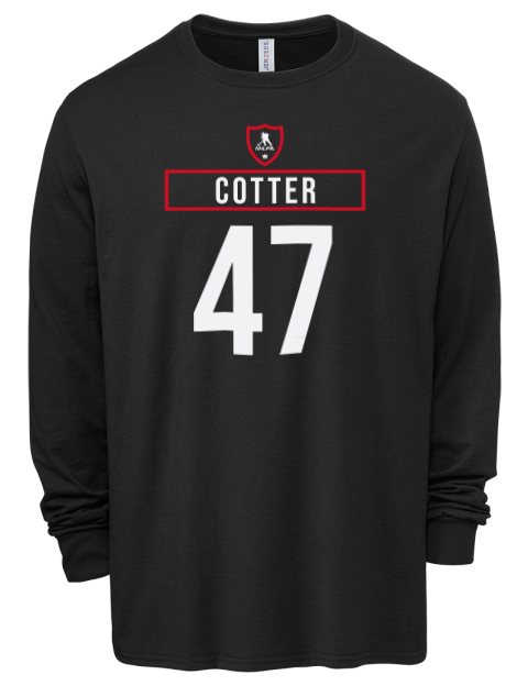 Away Jersey Paul Cotter Men's Premium Blend Long Sleeve-T-Shirt | Swagsta