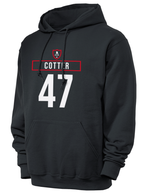 Away Jersey Paul Cotter Unisex Hooded Sweatshirt | Swagsta