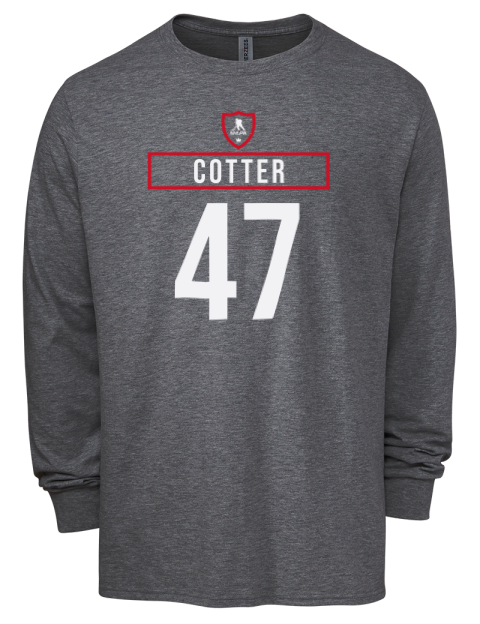 Away Jersey Paul Cotter Men's Premium Blend Long Sleeve-T-Shirt | Swagsta