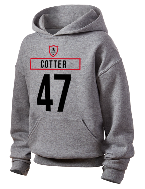 Home Jersey Paul Cotter Youth Hooded Sweatshirt | Swagsta
