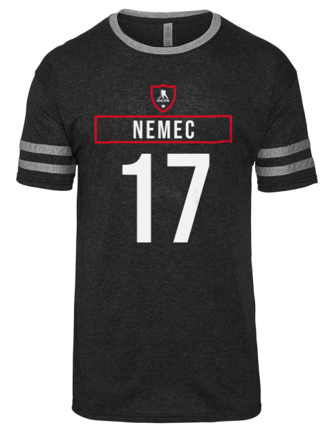Away Jersey Simon Nemec Men's Tri-Blend T-Shirt | Swagsta