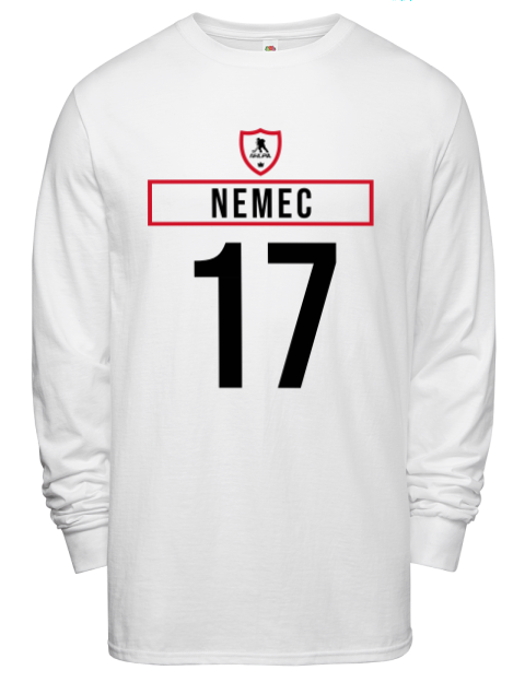 Home Jersey Simon Nemec Men's Long-Sleeve T-Shirt | Swagsta