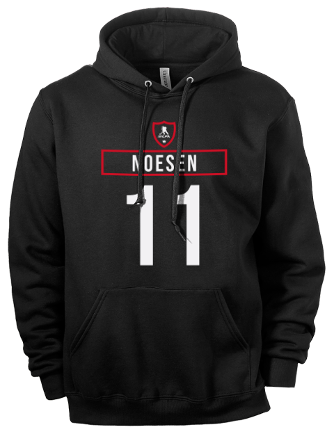 Away Jersey Stefan Noesen Eco Premium Unisex Hooded Sweatshirt | Swagsta