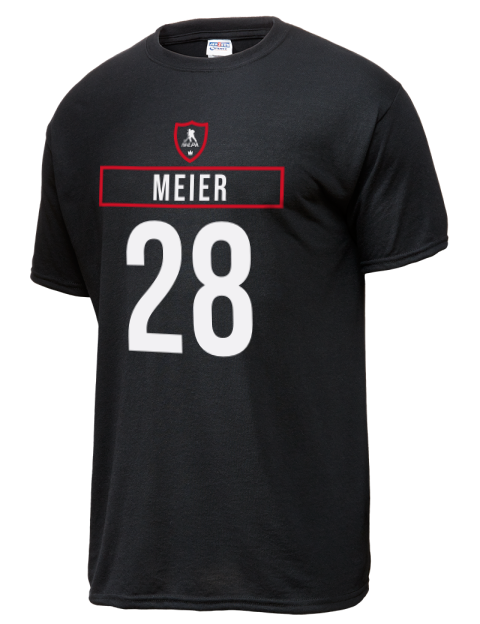 Away Jersey Timo Meier Dri-Power Unisex T-Shirt | Swagsta