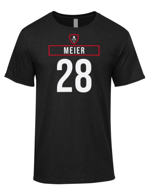 Away Jersey Timo Meier Premium Ring-Spun Cotton Unisex T-Shirt | Swagsta