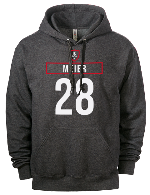 Away Jersey Timo Meier Eco Premium Unisex Hooded Sweatshirt | Swagsta