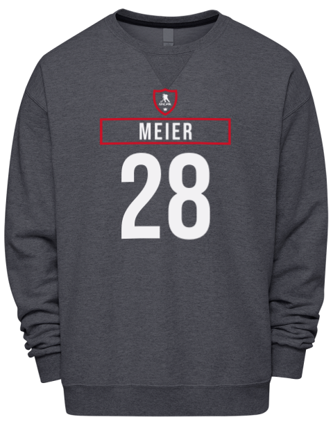 Away Jersey Timo Meier Premium Unisex Crewneck Sweatshirt | Swagsta