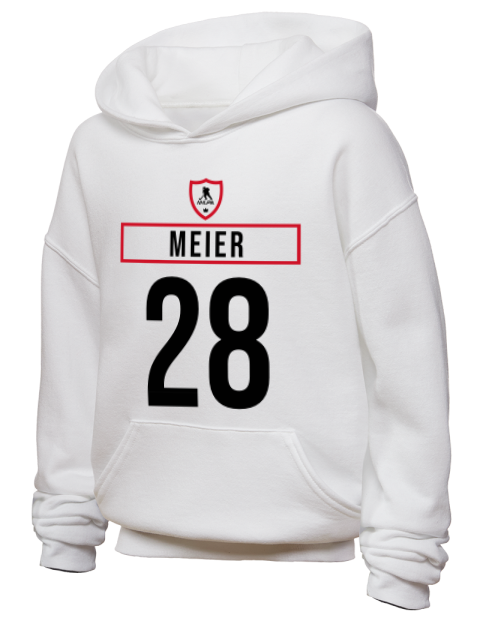 Home Jersey Timo Meier Youth Hooded Sweatshirt | Swagsta