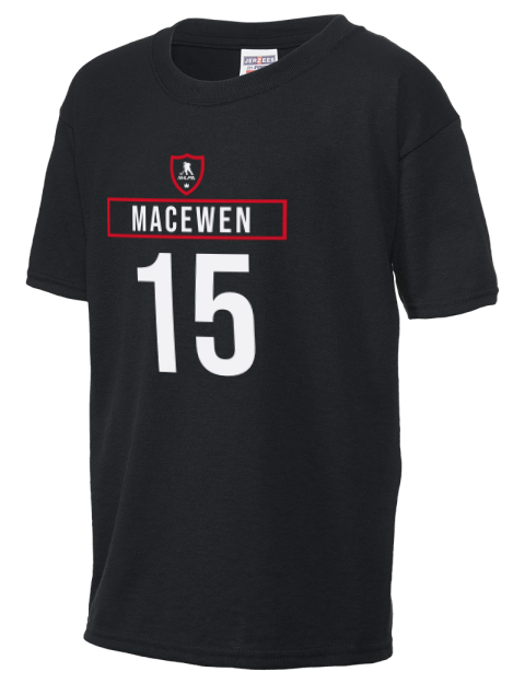Away Jersey Zack MacEwen Youth T-Shirt | Swagsta