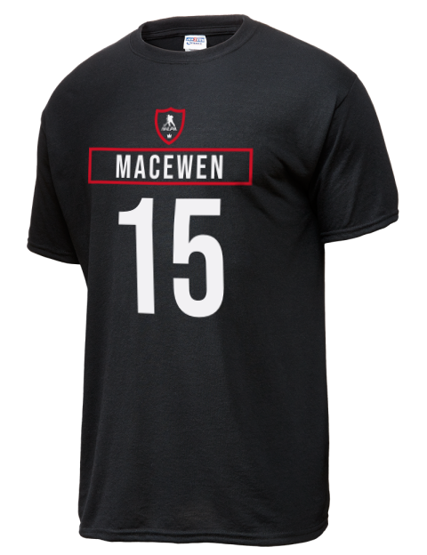 Away Jersey Zack MacEwen Dri-Power Unisex T-Shirt | Swagsta