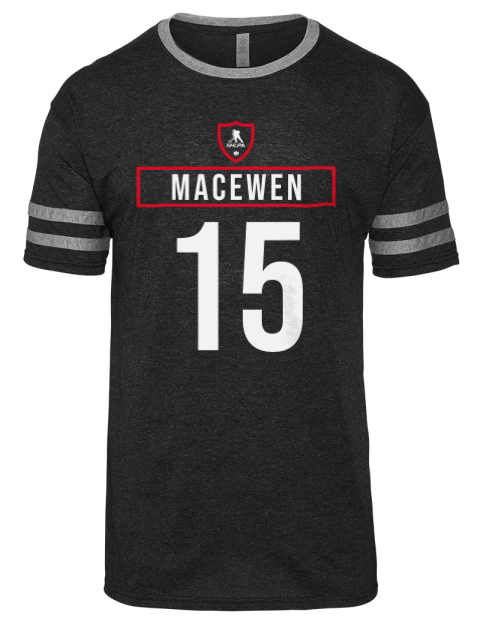 Away Jersey Zack MacEwen Men's Tri-Blend T-Shirt | Swagsta