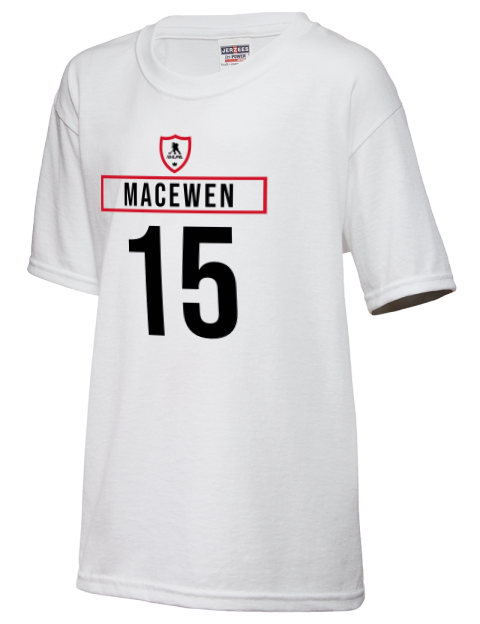 Home Jersey Zack MacEwen Youth T-Shirt | Swagsta