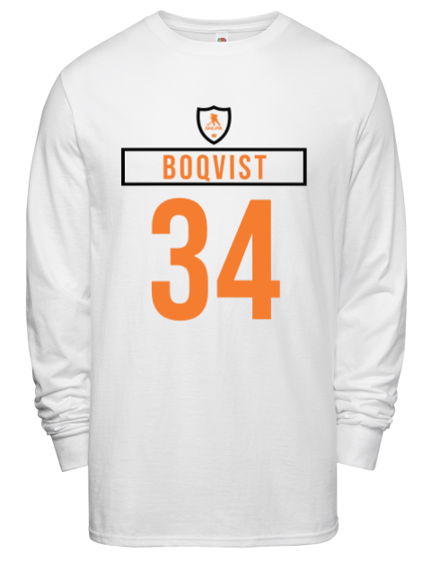 Home Jersey Adam Boqvist Men's Long-Sleeve T-Shirt | Swagsta