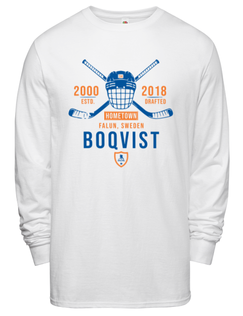 Classic Heritage Adam Boqvist Men's Long-Sleeve T-Shirt | Swagsta