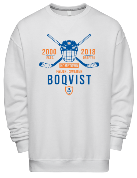 Classic Heritage Adam Boqvist Premium Unisex Crewneck Sweatshirt | Swagsta