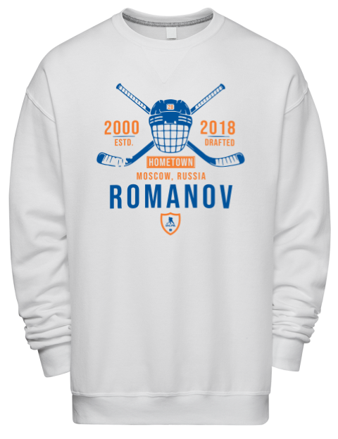 Classic Heritage Alexander Romanov Premium Unisex Crewneck Sweatshirt | Swagsta