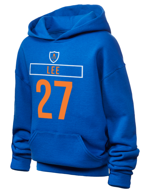Away Jersey Anders Lee Youth Hooded Sweatshirt | Swagsta