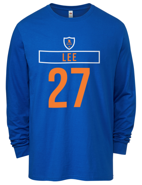 Away Jersey Anders Lee Men's Long-Sleeve T-Shirt | Swagsta