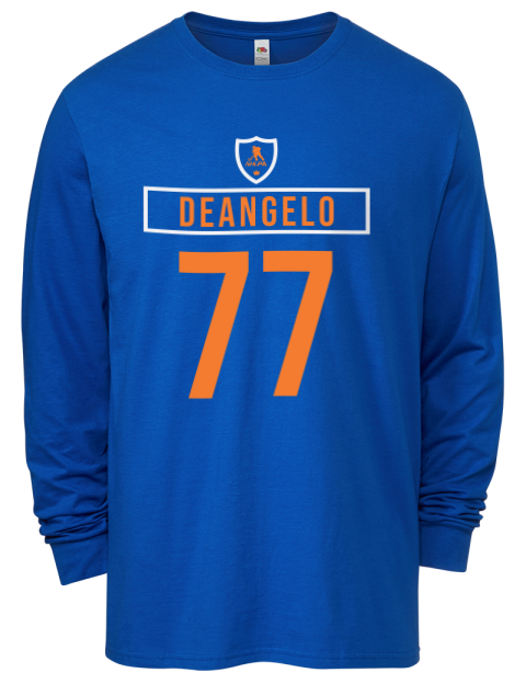 Away Jersey Anthony Deangelo Men's Long-Sleeve T-Shirt | Swagsta